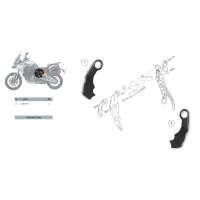 DBK CRB99O Panneau Latéral Carbone Ducati Multistrada V4 - 2