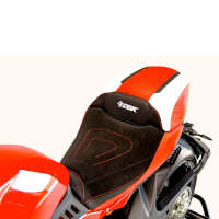 Housse de selle confort DBK Ducati Diavel V4 rouge - 2