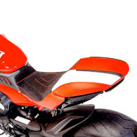 Housse de selle confort DBK Ducati Diavel V4 rouge - 3