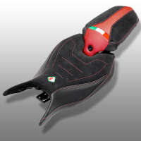 Housse De Selle Dbk Comfort Speed ​​triple 1200 Rouge