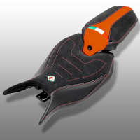 Housse De Selle Dbk Comfort Speed ​​triple 1200 Orange