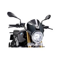 Carenabris RETRO Puig BMW R NINE T 14-18 AHUMADO OSCURO-CARBON