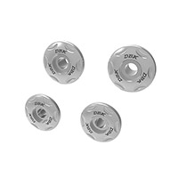 Dbk Moto Guzzi V100 Windshield Bushing Kit Silver