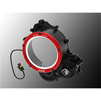 Cubierta de embrague Led Dbk 3D-Evo HM 698 negro rojo