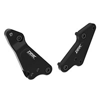 Piastre Poggiapiedi Posteriori Dbk Panigale V2 Oem Nero