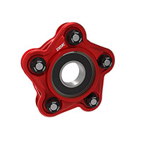 Dbk Panigale V4 Chain Sprocket Carrier Red Black
