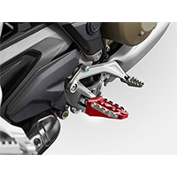 Dbk Enduro Ducati Pilot Footpegs Kit red