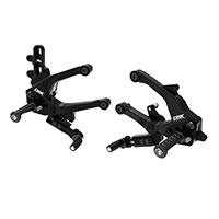 Pedane Regolabili Dbk Sfv4 My25 Nero Eco