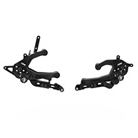 Dbk Prv201 Footrests Panigale V2 2025 Black