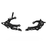 Pedane Dbk Prv201 Panigale V2 2025 Nero Eco