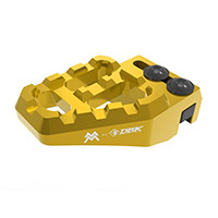 Extensión pedal freno trasero Dbk X-Cape 649 dorado