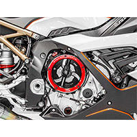 Couvercle plaque pression Dbk Bmw S1000RR rouge - 2