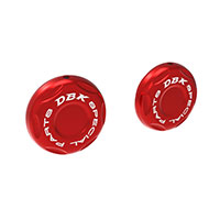 Kit Tappi Centrali Telaio Dbk Mts V2 25 Rosso