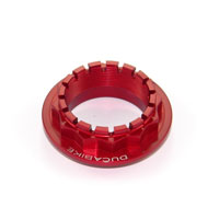 Ducabike Rear Wheel Nut Ducati Motor Red