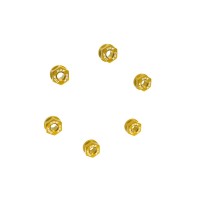 Dbk 6DSB04B Kit Écrous à Bride pour Porte-Couronne M8x1.25 Rouge