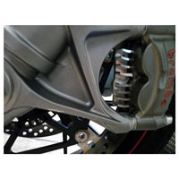 Ducabike Brake Plate Radiator Grey - 3