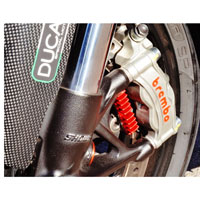 Ducabike Bremsscheiben-Kühler rot - 3