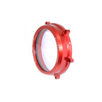 Ducabike Clear Clutch Cover Panigale 1199 Red - 2