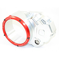 Ducabike Ccdv03 Clutch Cover Silver Red