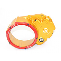 Ducabike Ccdv03 Clutch Cover Gold Red