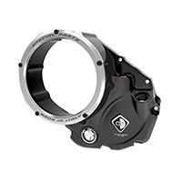 Tapa de embrague Ducabike 3D EVO CCDV05 negro plata