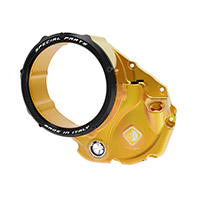 Ducabike 3D EVO CCDV05 Kupplungsdeckel gold rot
