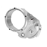 Tapa de embrague Ducabike 3D EVO CCDV05 plata