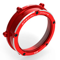 Tapa Embrague Ducabike Panigale V4 rojo rojo