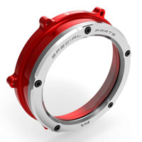 Tapa Embrague Ducabike Panigale V4 rojo rojo