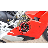 Clutch Cover Ducabike Panigale V4 Clear Red - 2