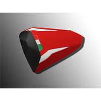 Cover Sella Passeggero Ducabike Sfv2 Rosso Bianco Nero