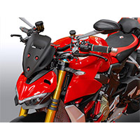 Ducabike Cup14 Touring Ducati Sf V4 Windscreen Red - 2