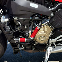Line Cooler Ducati V4 Streetfighter v4 rojo - 2