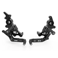 Ducabike Rear Sets Hypermotard 950 Black-eco