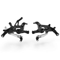 Ducabike Adjustable Rearset Ducati Streetfighter V4 Silver