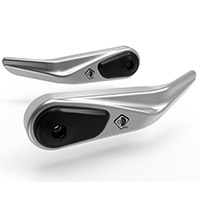 Ducabike Spm02 Handguards Protection Silver Black