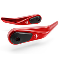 Protección Guardamanos Ducabike SPM02 rojo negro