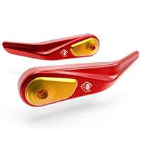 Protection Protège Mains Ducabike SPM02 rouge noir