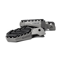 Set Pedane Akrapovic Adventure Titanio Bmw R1200gs