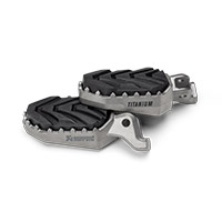 Pedane Akrapovic Adventure Titanio Triumph Tiger - img 2