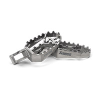 Pedane Akrapovic Adventure Titanio Triumph Tiger