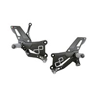 Lightech Fixed Footrest Rear Sets Track Use Yzf-r3