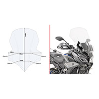 Givi 2139dt Windscreen Clear