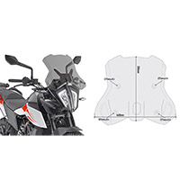 Givi 7710d Windscreen Smoked