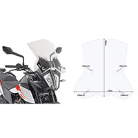 Givi 7710dt Pare-brise Clair