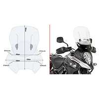 Givi Af3112 Pare-brise Clair