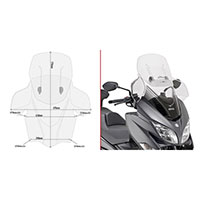 Cupolino Givi Af3115b Airflow Trasparente