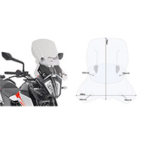 Pare-brise Givi Af7711 Airflow