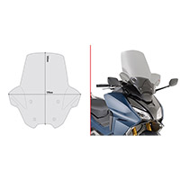 Givi D1186s Windscreen Smoked