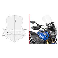 Givi D2119st Windscreen Clear